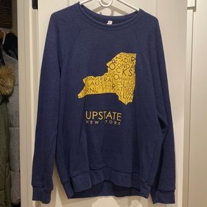 Upstate New York sweatshirt, size L